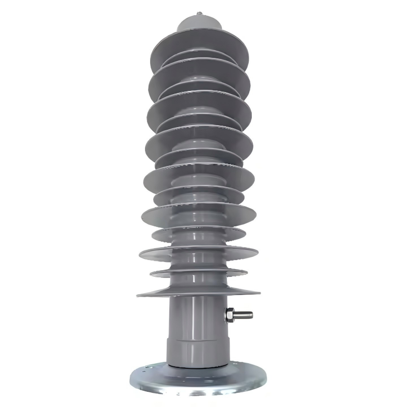 브래킷이 있는 고전압 33KV 35KV 실외 실리콘 서지 피뢰기